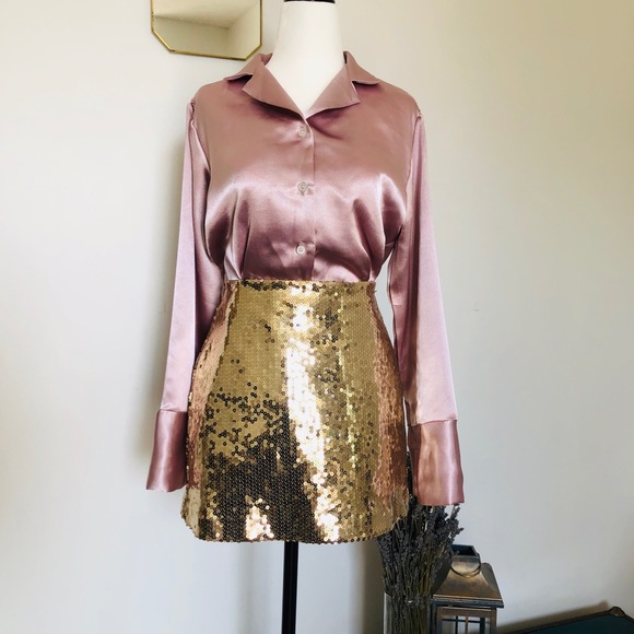 Satin Shirt - Picture 1 of 3